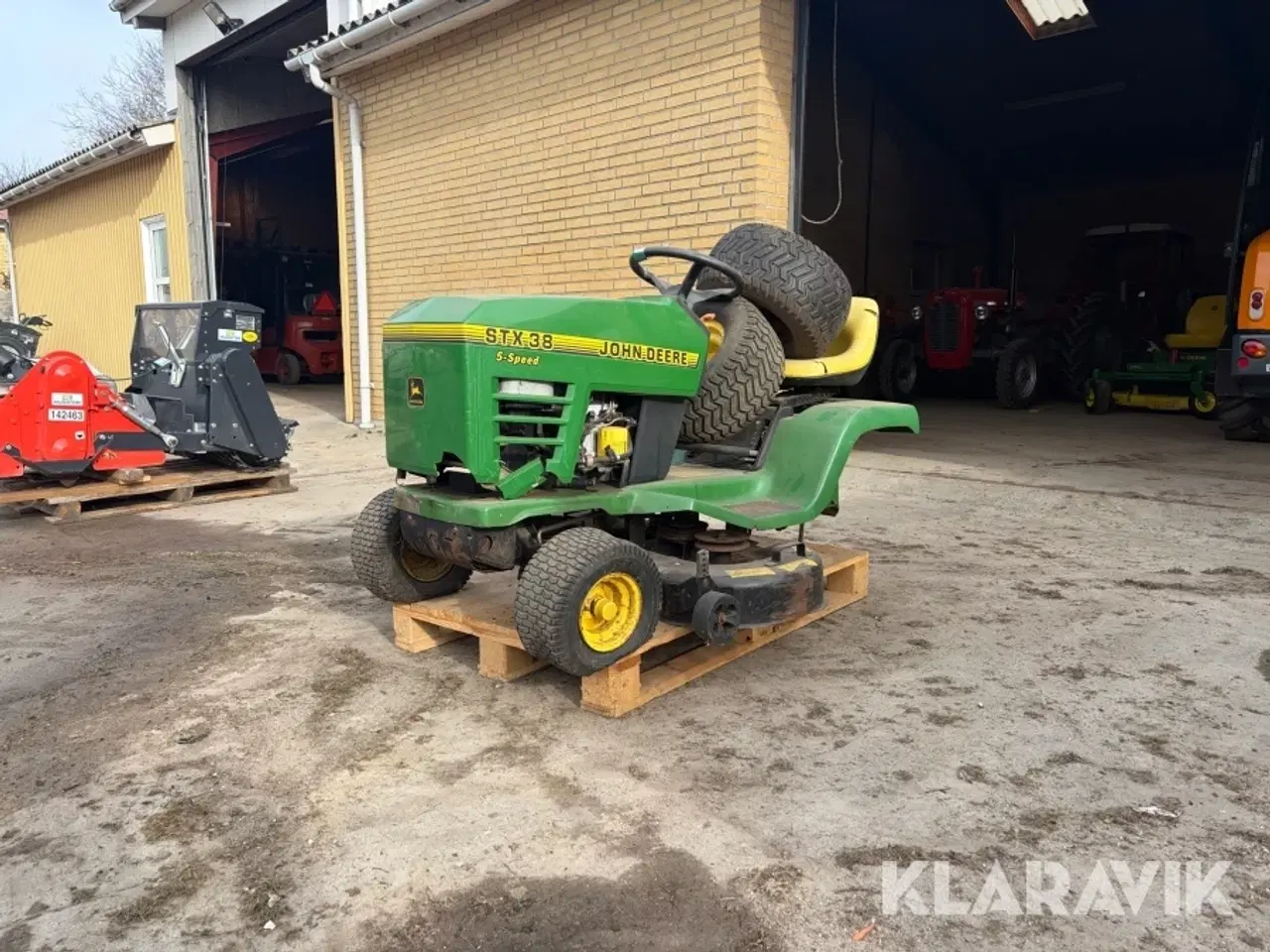 Billede 2 - Havetraktor John Deere STX 38