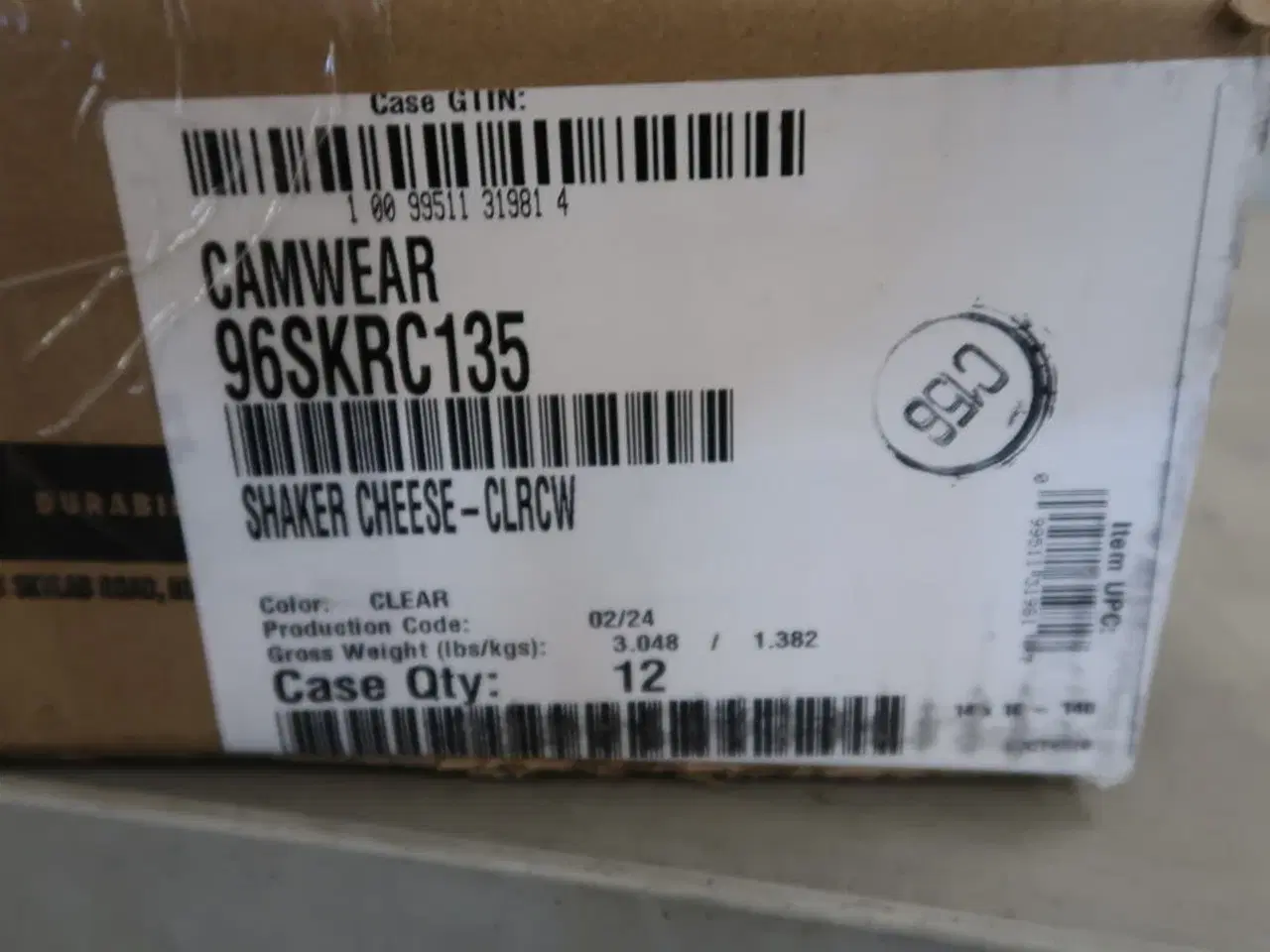 Billede 3 - 3 kasser plastikbeholder CAMWEAR Model: 96SKRC135