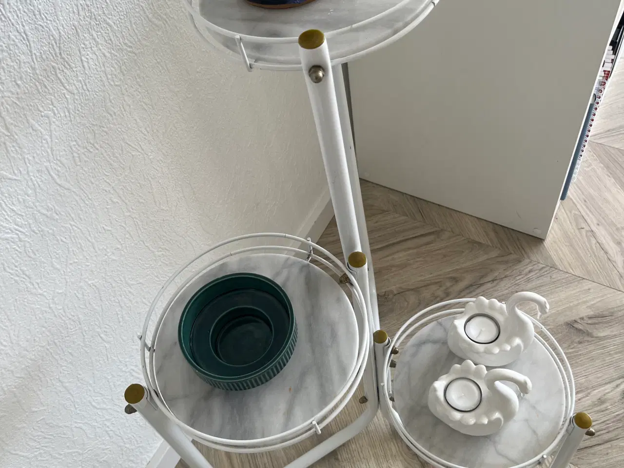 Billede 2 - Marmor blomster opsats 