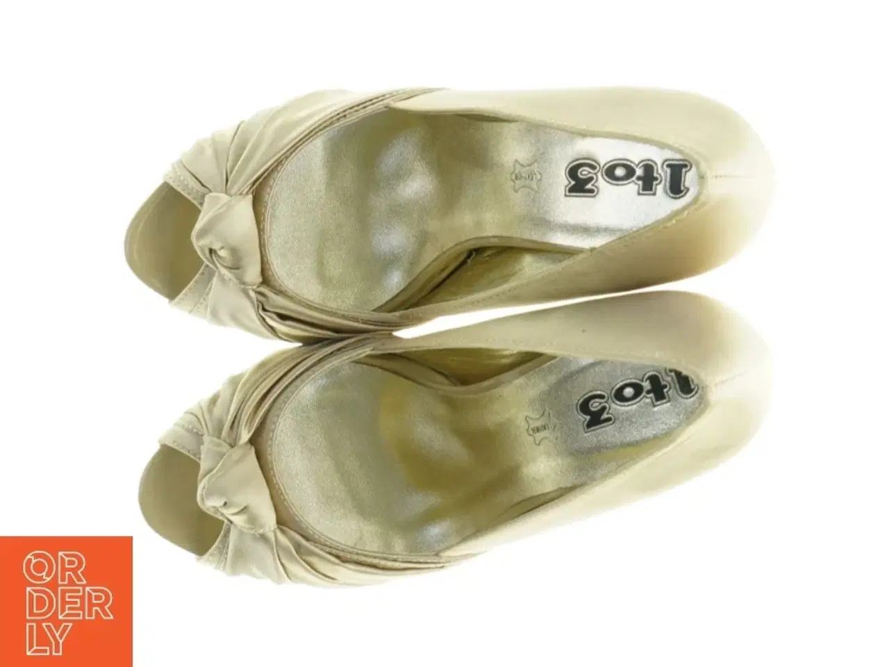 Billede 4 - Guld satin pumps fra 1to3 (str. 39)