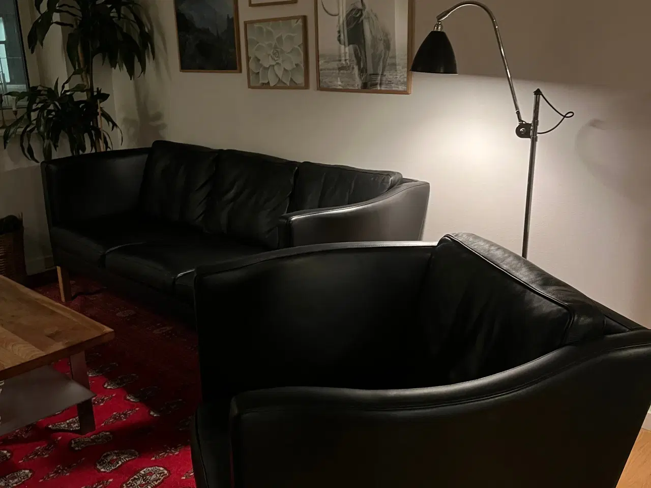 Billede 5 - AV 59 3 pers sofa i læder