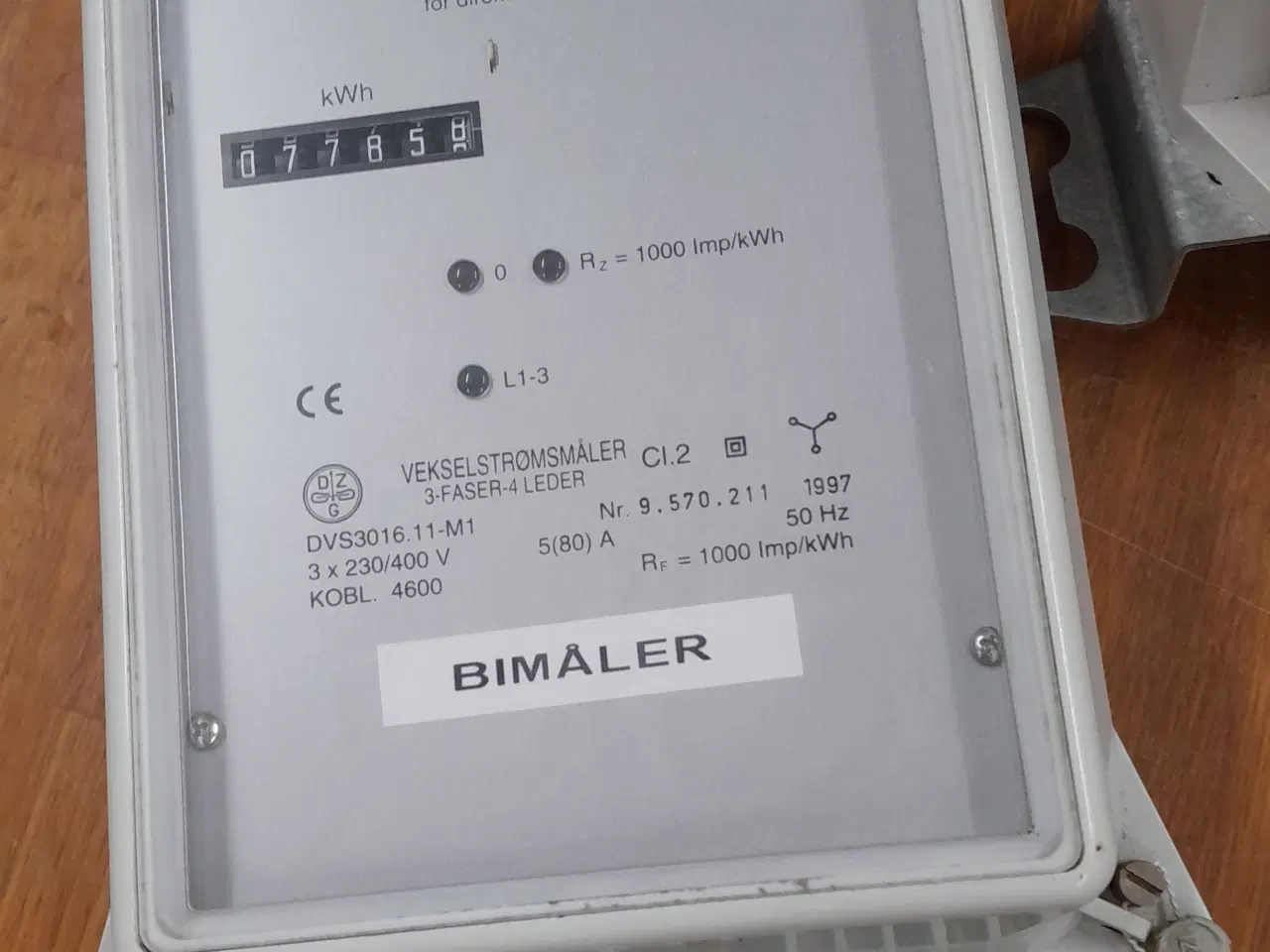 Billede 1 - Bimåler 3 faser