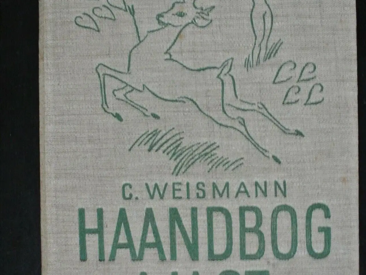 Billede 1 - haandbog i jagt, af c. weismann, emne: jagt