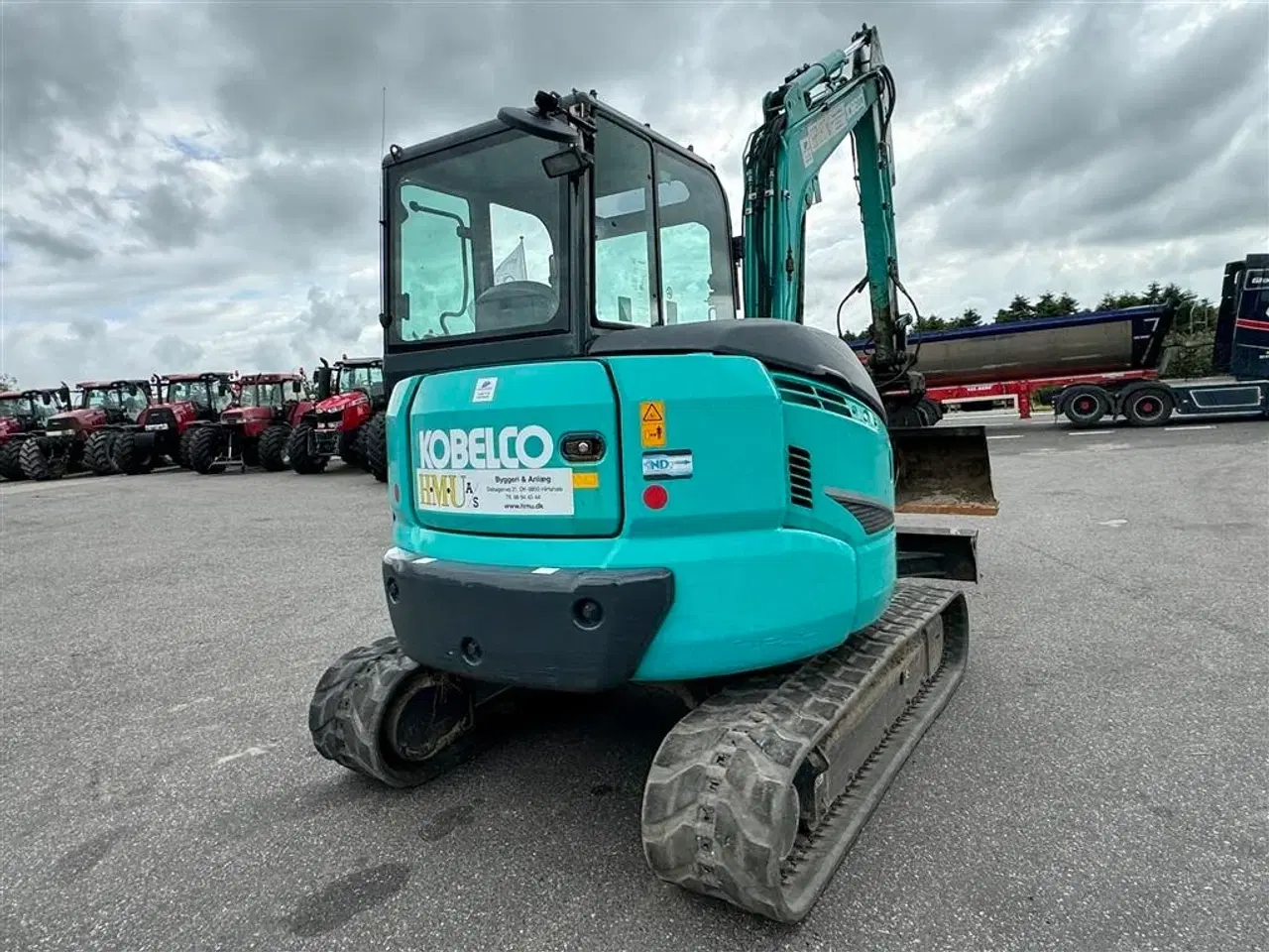 Billede 7 - Kobelco SK55 KUN 1900 TIMER OG MED SKOVLE!