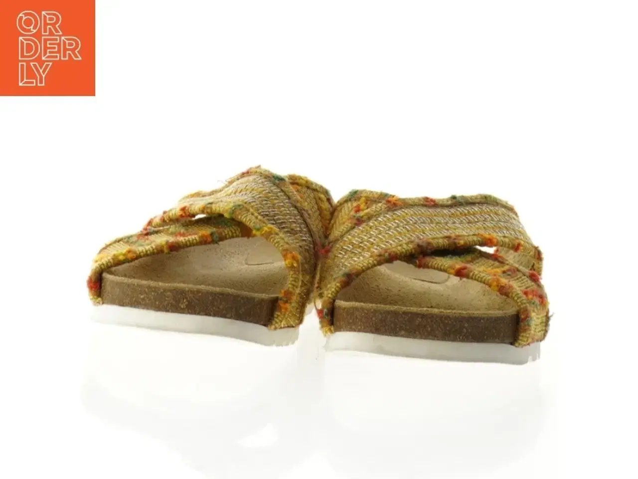 Billede 2 - Farverige stof sandaler fra Unmade (str. 37)