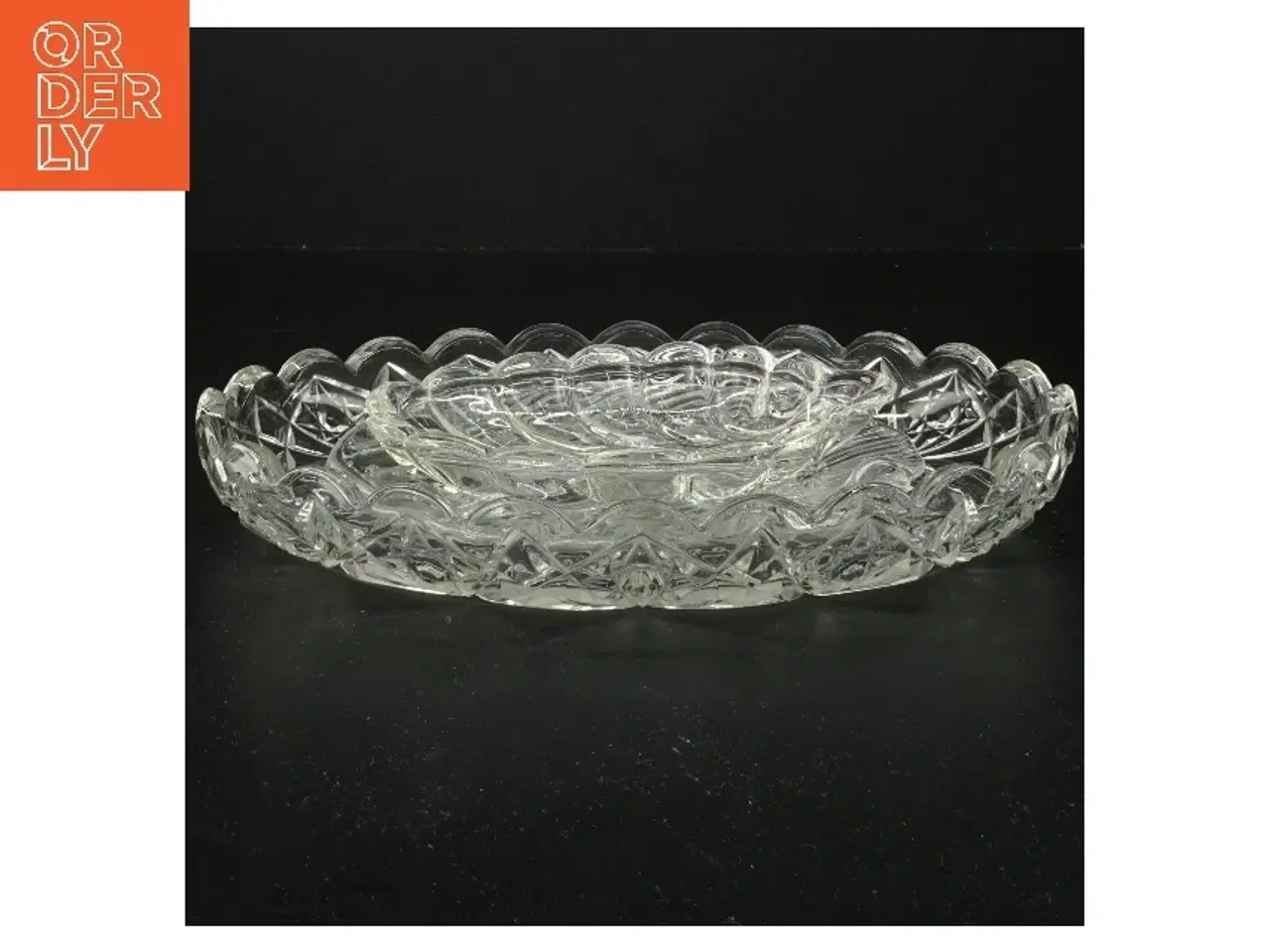 Billede 2 - Dekorative skåle i glas (str. 16, 17 og 26 cm)