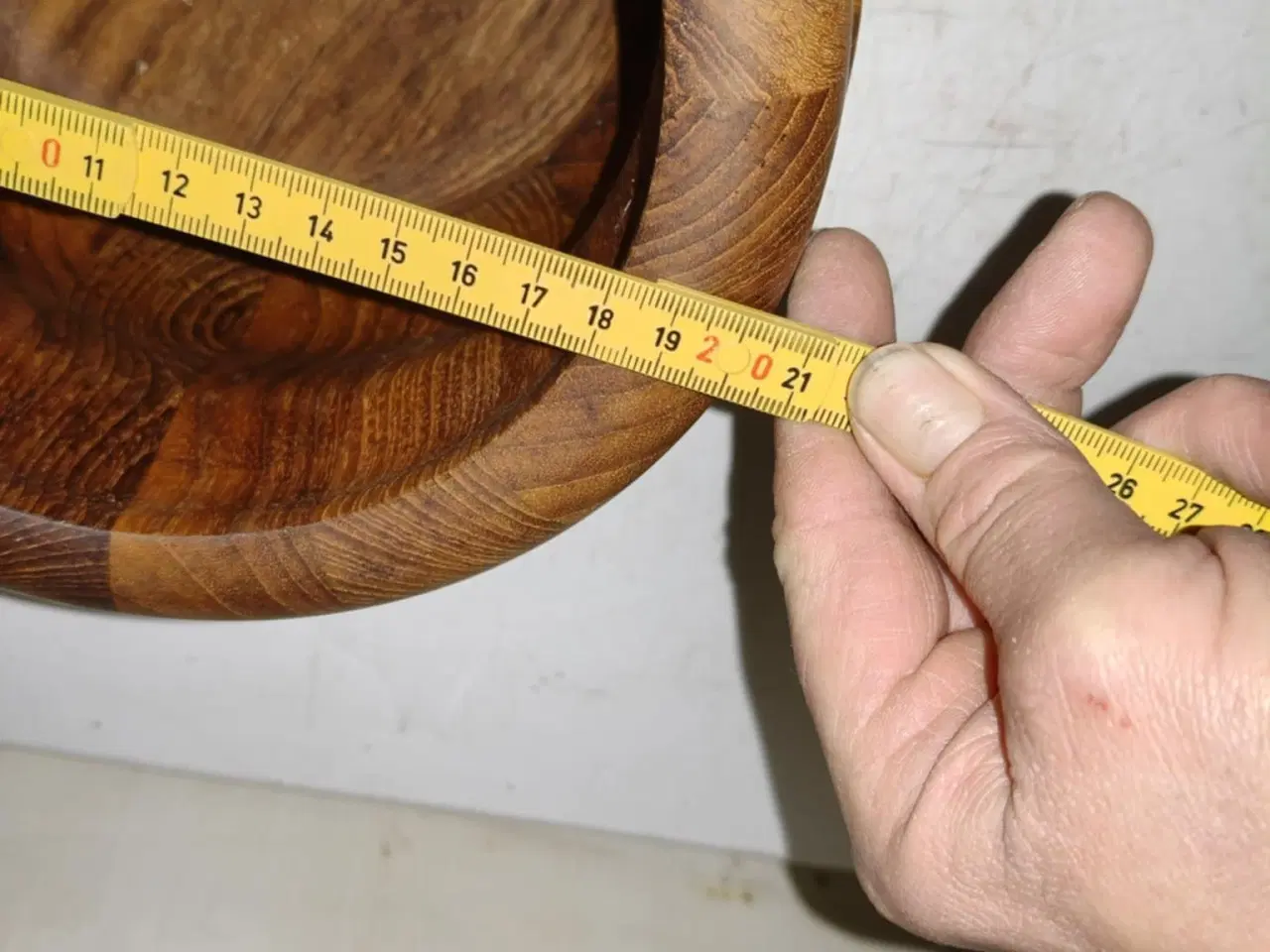 Billede 5 - super flot teaktræ skål af birgit krogh fra 60erne