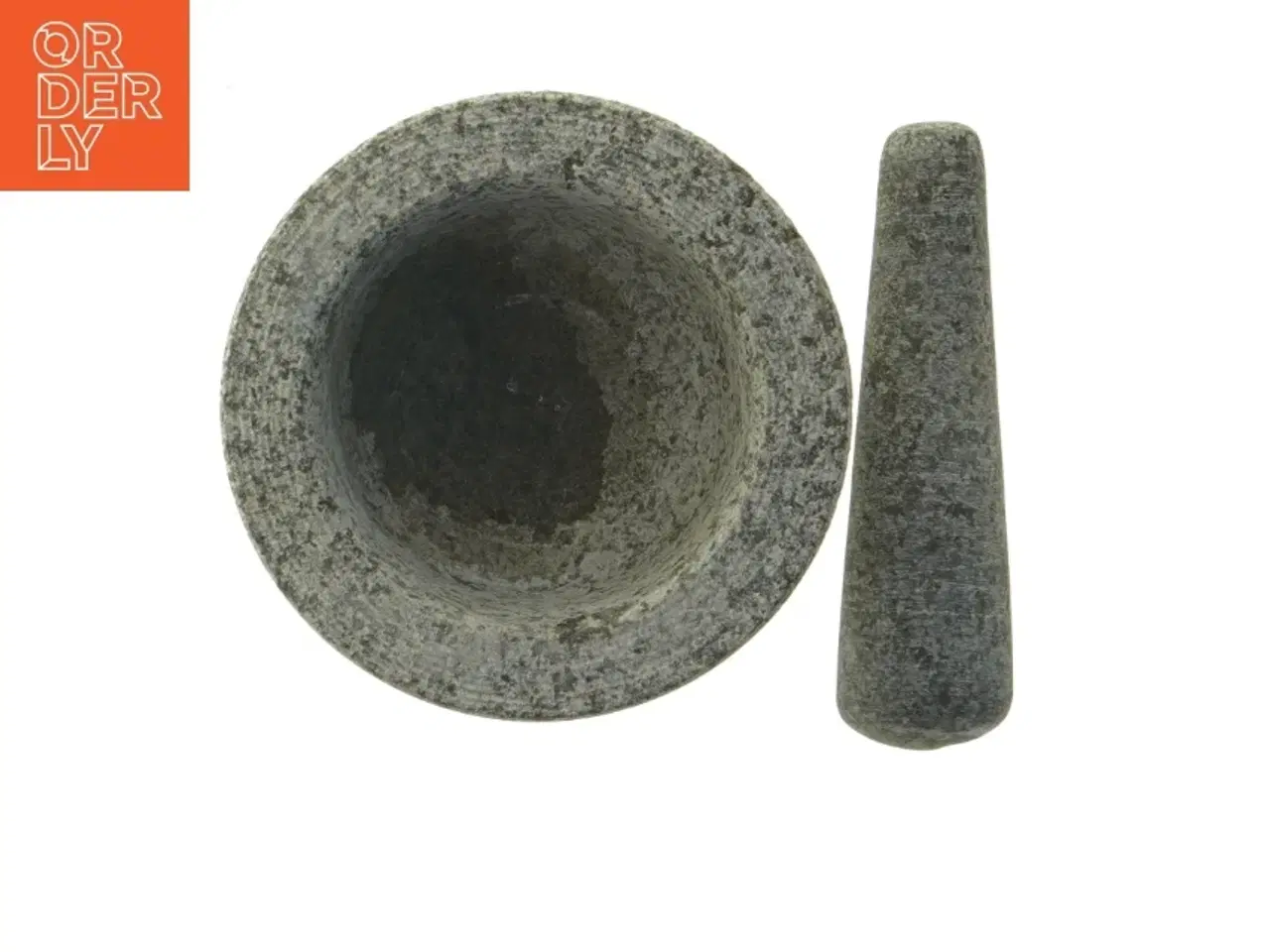 Billede 5 - Grantræ morter og støder fra Jamie Oliver (str. Ø. 15 cm længde. 11 cm)