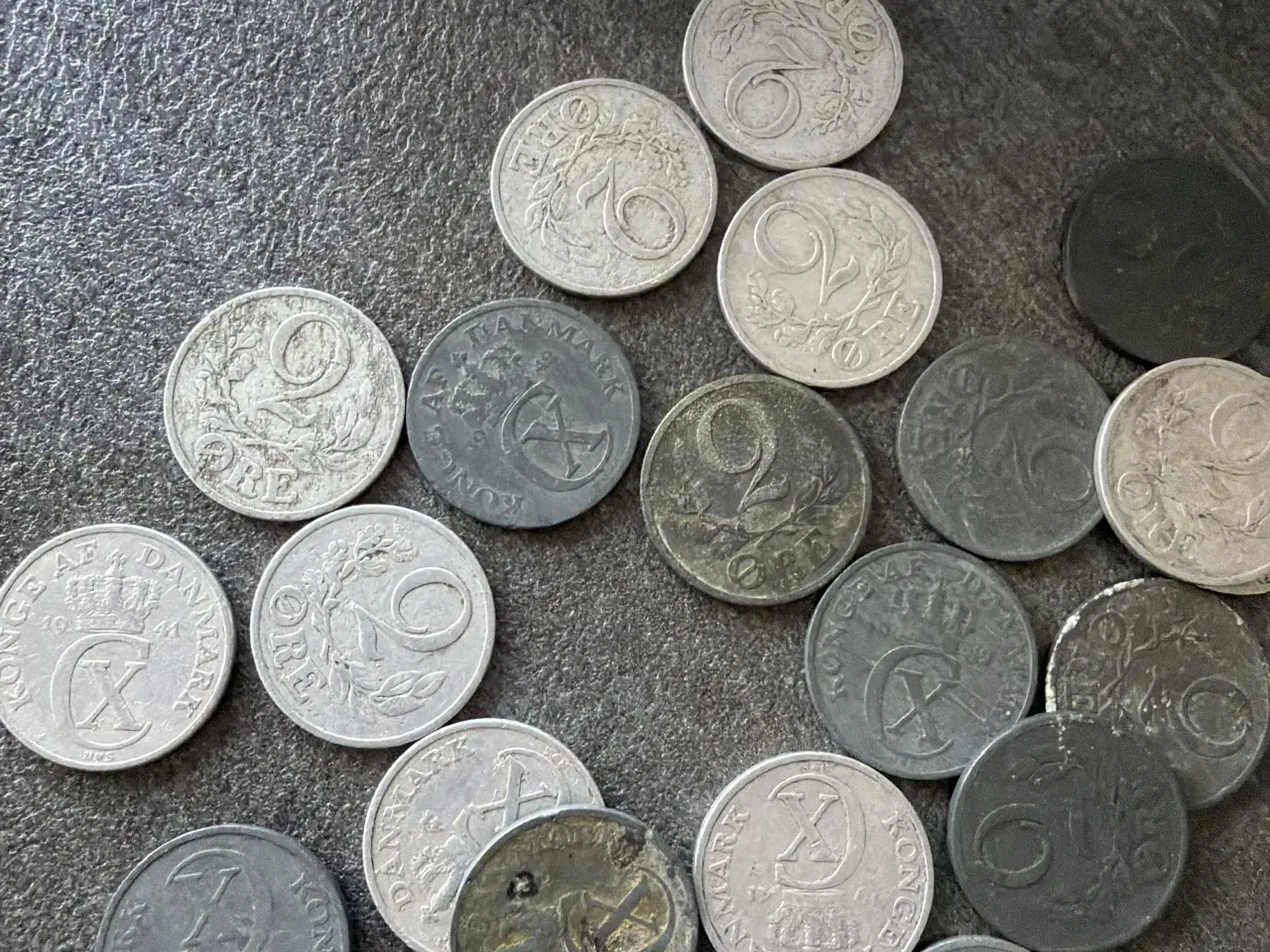 Billede 4 - En 1 øre og 2 øre