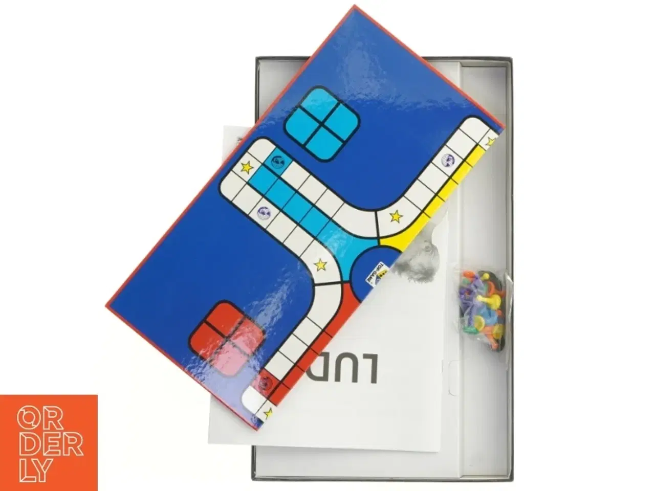 Billede 2 - Ludo brætspil (str. Plade 36 x 36 cm)