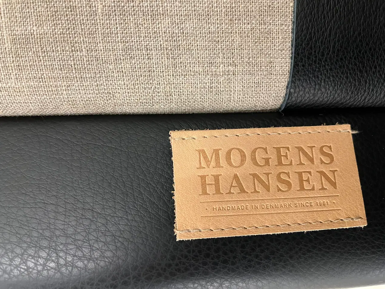 Billede 10 - Mogens Hansen MH276 3 Pers.Sofa med sort læder.