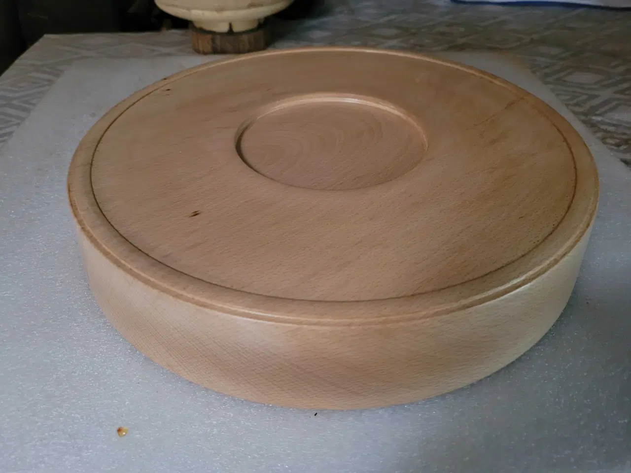 Billede 3 - 2 serveringsfade i bøgetræ