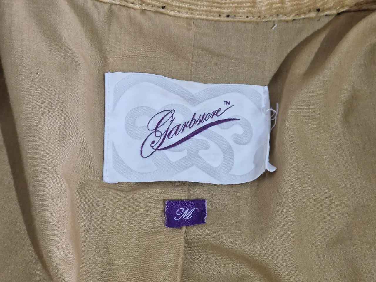 Billede 4 - Garbstore London sort jakke,Vintage Retro, , str. 