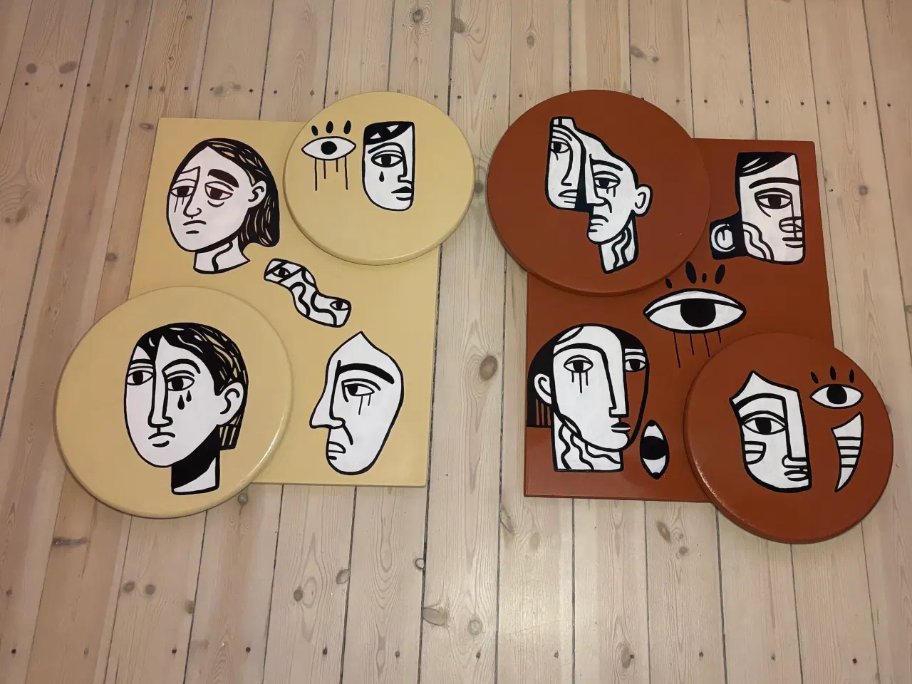 Billede 2 - “One Big happy family” ArtByAbra 