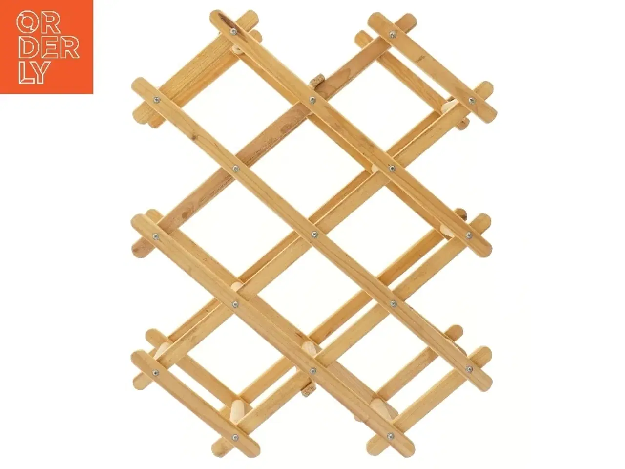 Billede 4 - Træ foldbart vinstativ (str. 55 cm)