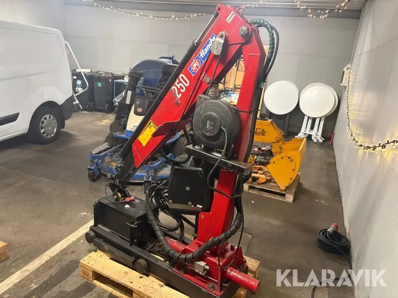 Billede 2 - Kran HMF Handy 250 T2M