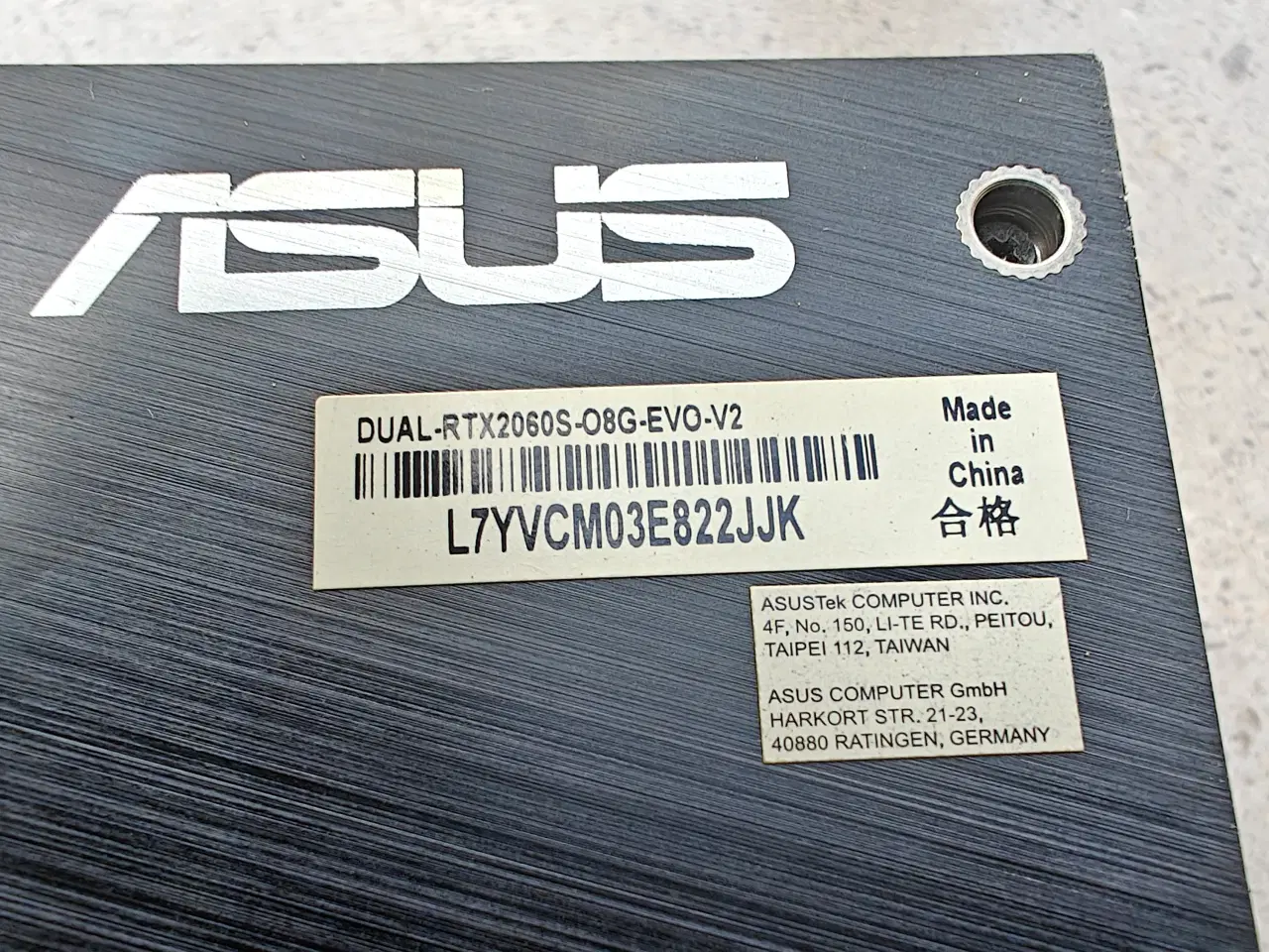 Billede 3 - Grafikkort - ASUS dual rtx2060s o8g evo