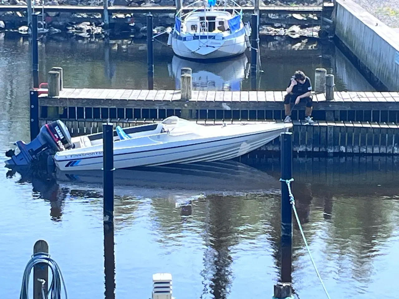 Billede 2 - Finnsport 500 super sjov og hurtig speedbåd