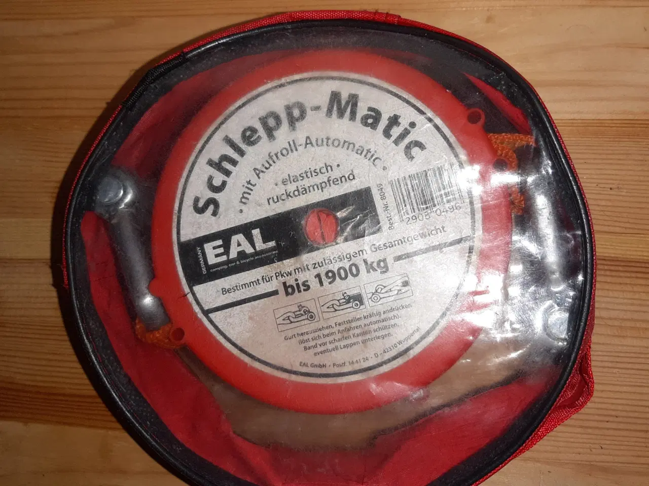 Billede 5 - Startkabler, træktov med automatisk oprul m.m.
