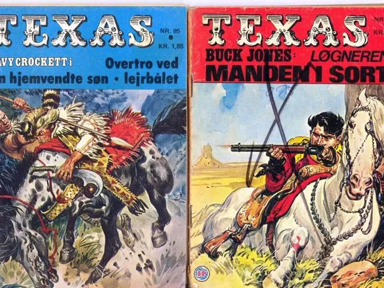 Billede 8 - Cowboy, Texas og Ringo. Tegneserier, blade..