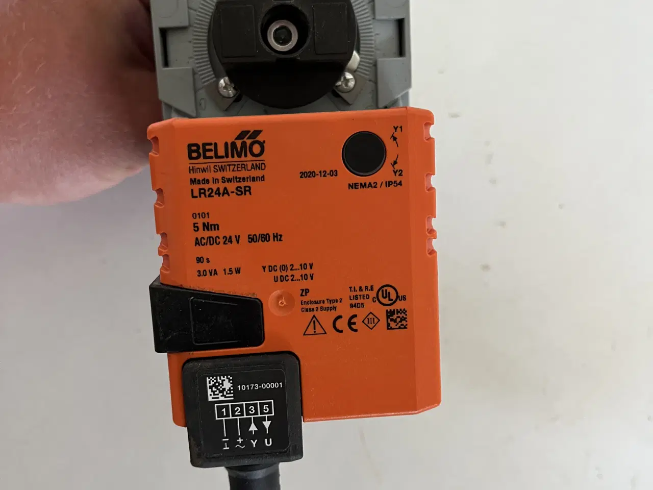 Billede 1 - Belimo reguleringsventil og motor sælges.