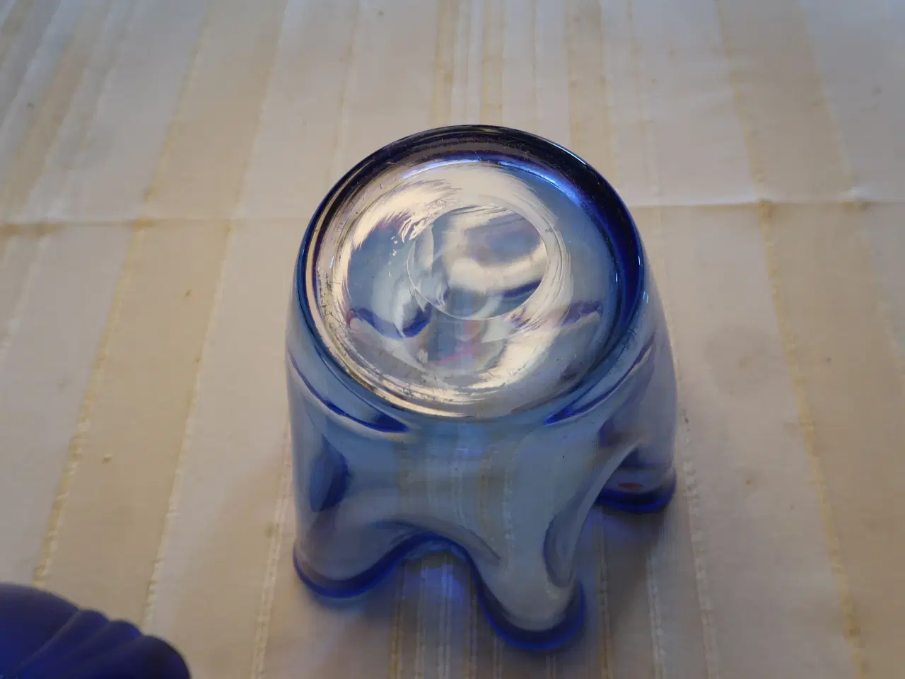 Billede 5 - Blå skål og vase