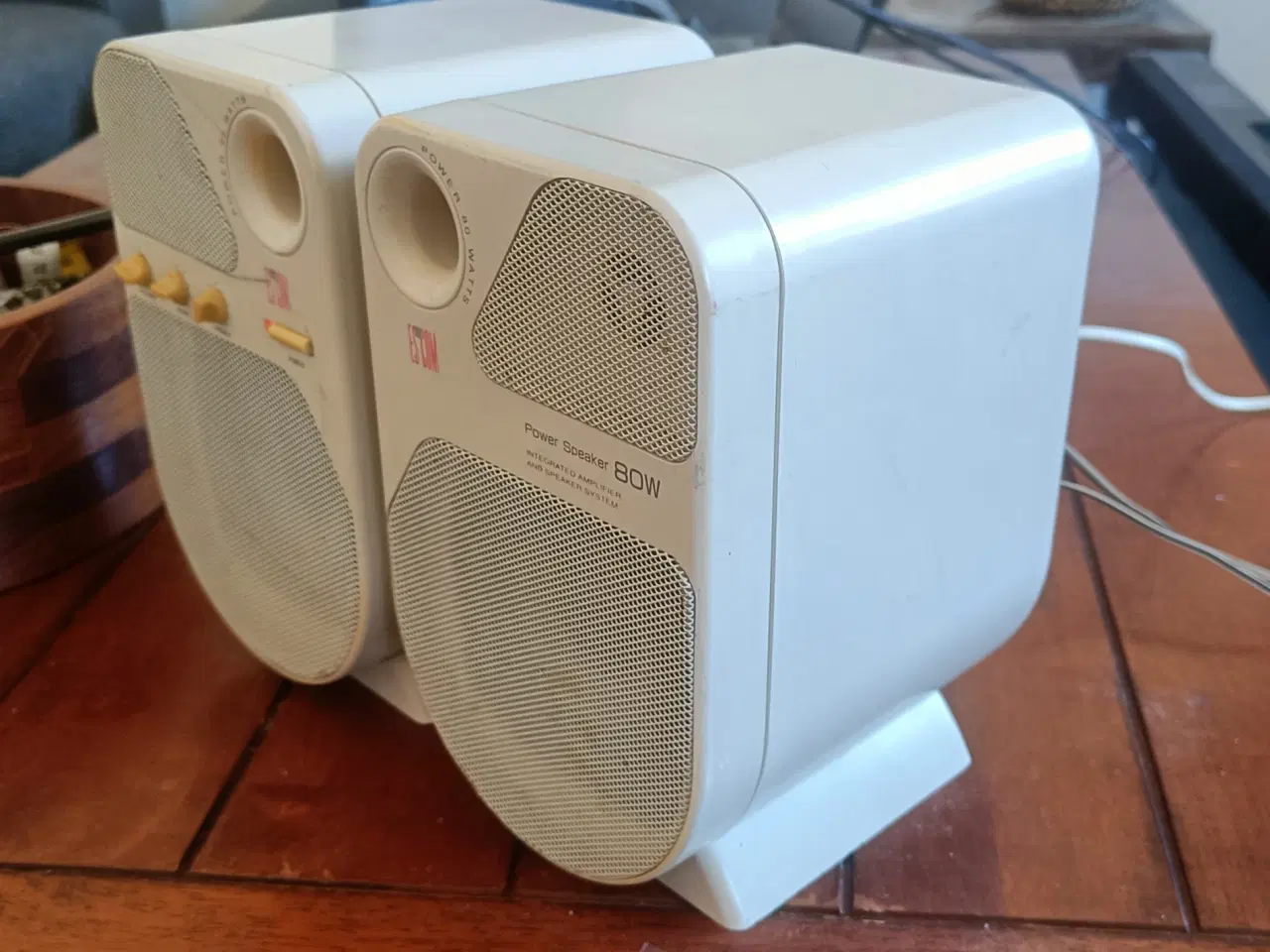 Billede 2 - Retro Pc højttalere, ESCOM Power Speaker 80w