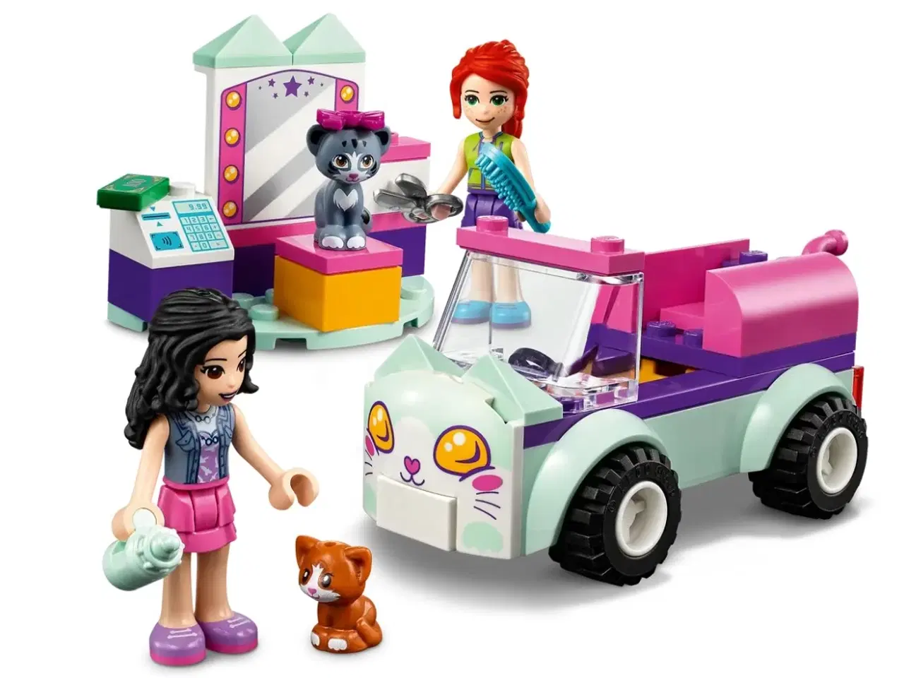 Billede 1 - LEGO Friends Katteplejebil 41439 100% komplet