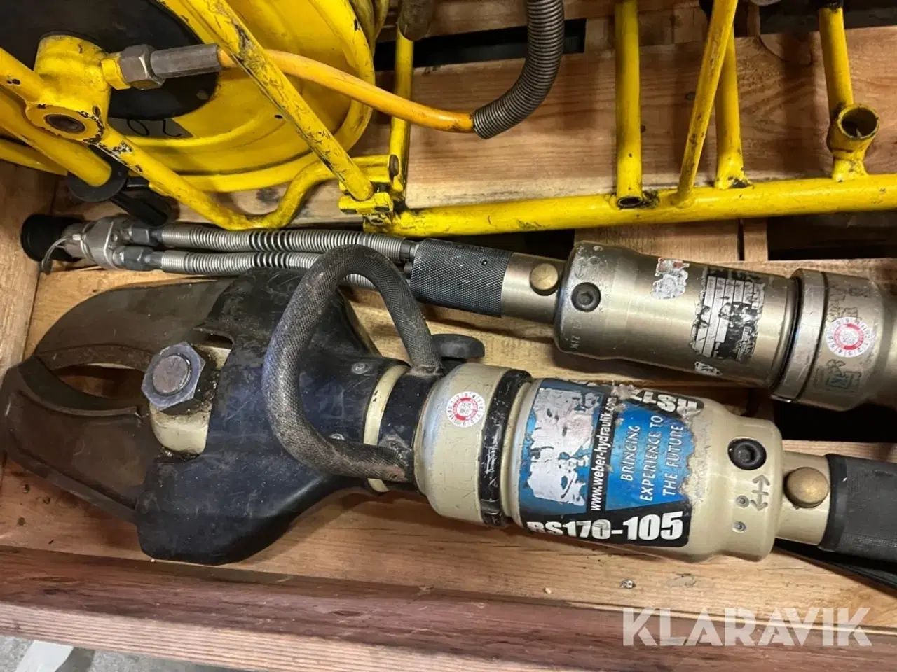 Billede 4 - Frigørelses værktøj + pumpestation