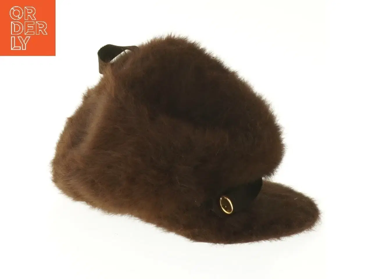 Billede 1 - Brun pels hat fra Kangol (str. 23 cm)