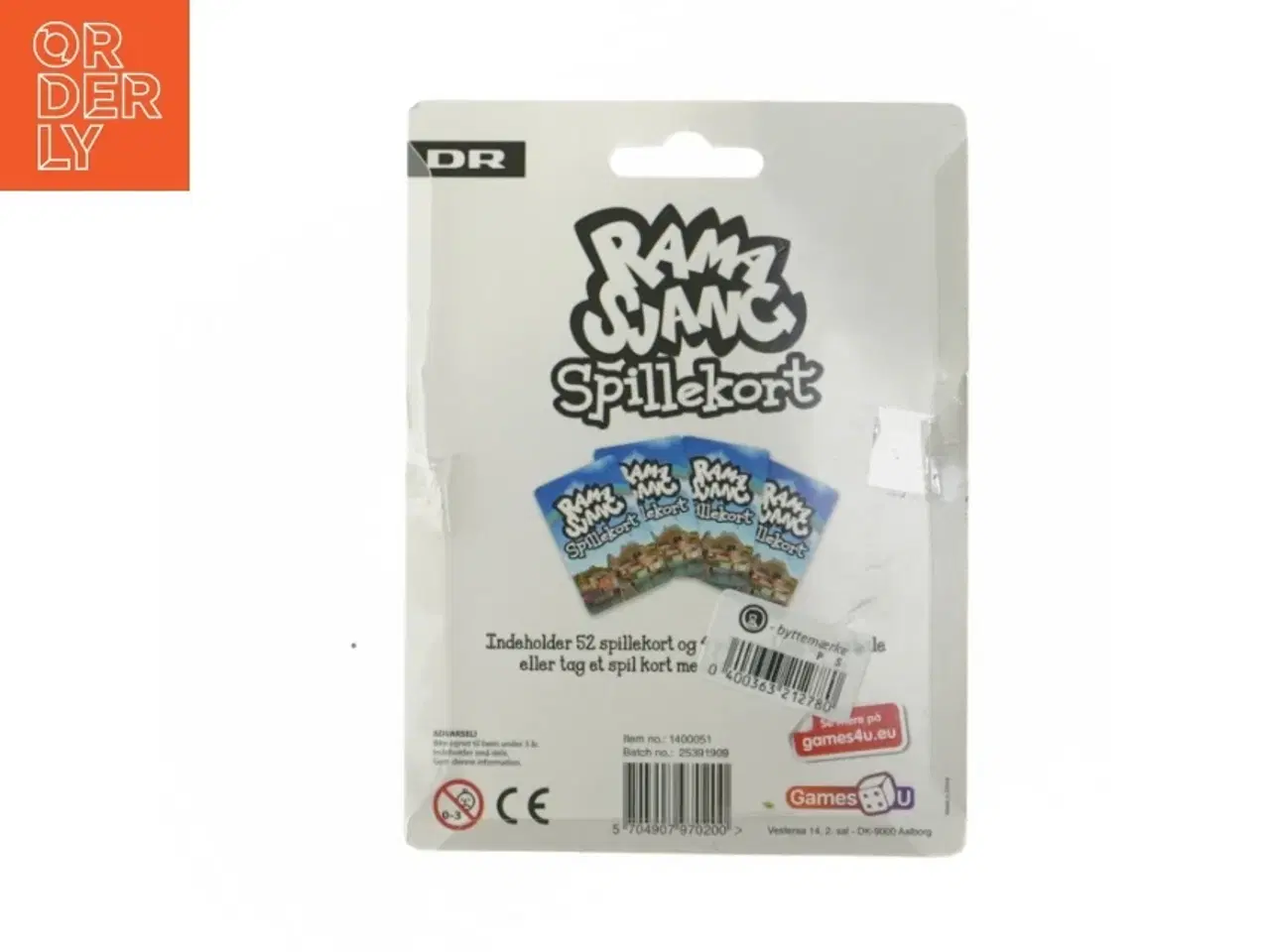 Billede 2 - Ramasjang spillekort fra DR (str. 52 styk)