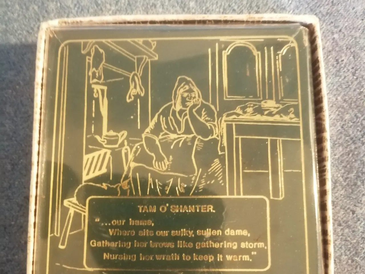 Billede 4 - Smukke Tam O'Shanter Læder Coastere