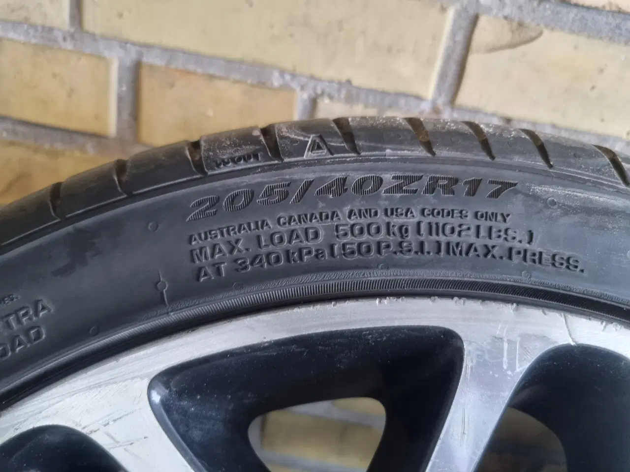 Billede 6 - 17'' Borbet MS fælge med sommerdæk