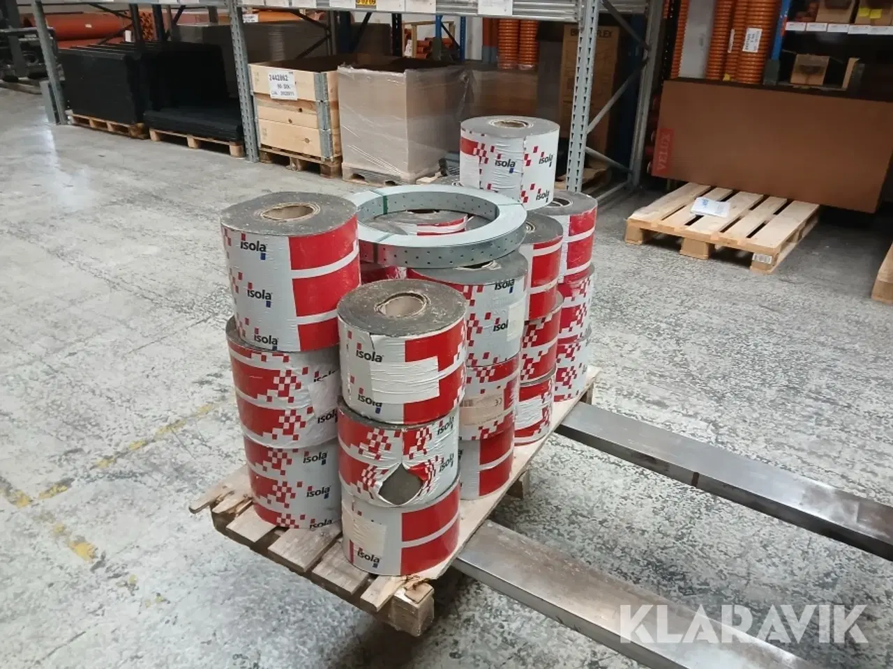 Billede 2 - Murpap Isola + vindtrækbånd 1 lot