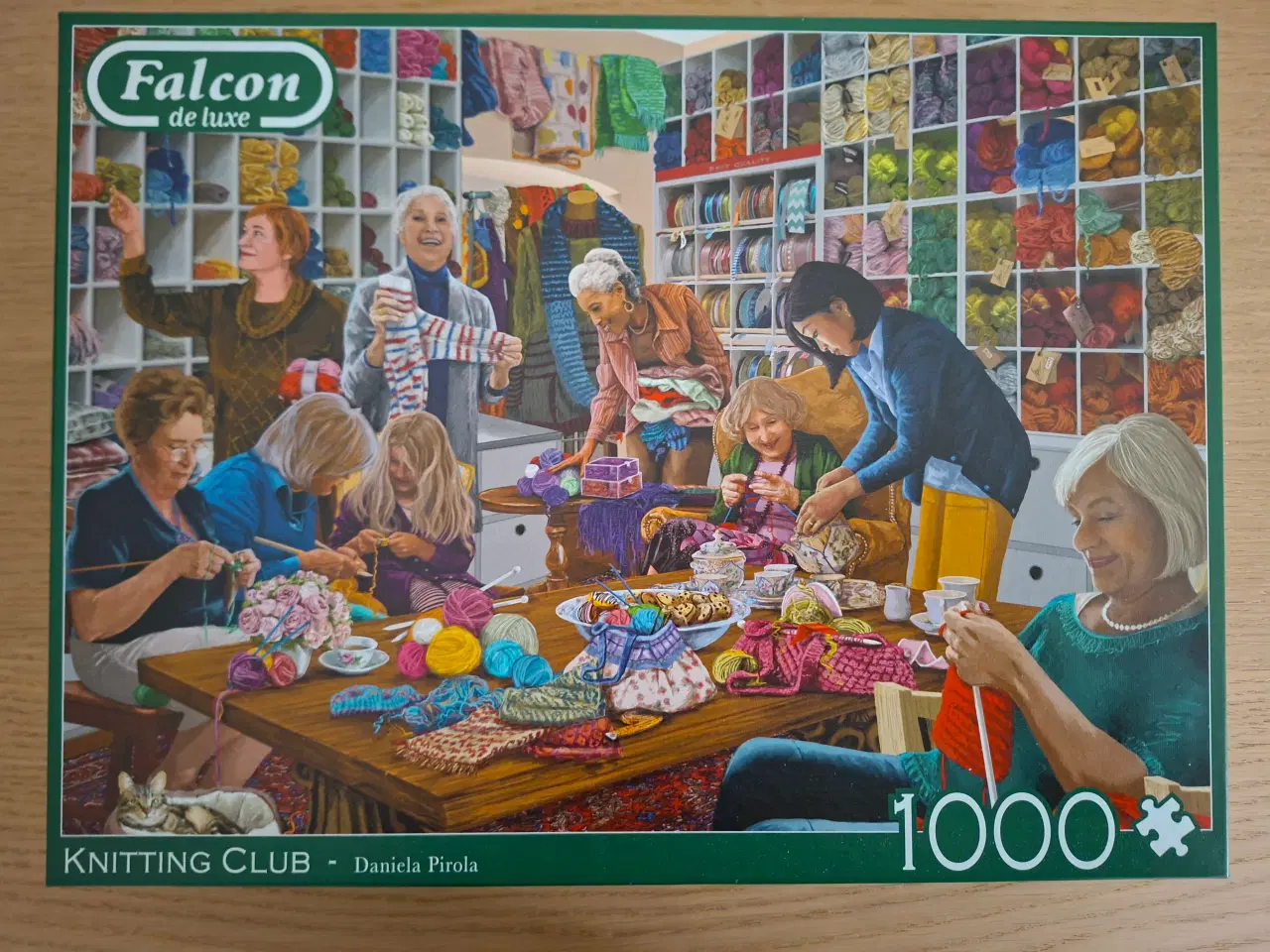Billede 1 - Falcon de luxe puslespil 1000 brikker