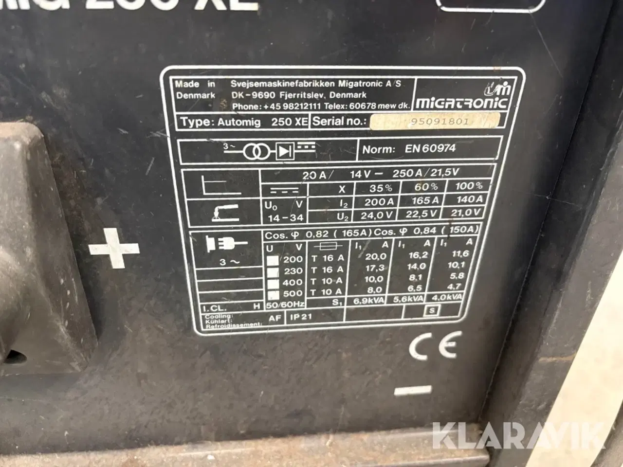 Billede 9 - Svejsemaskine Migatronic Automig 250 xe