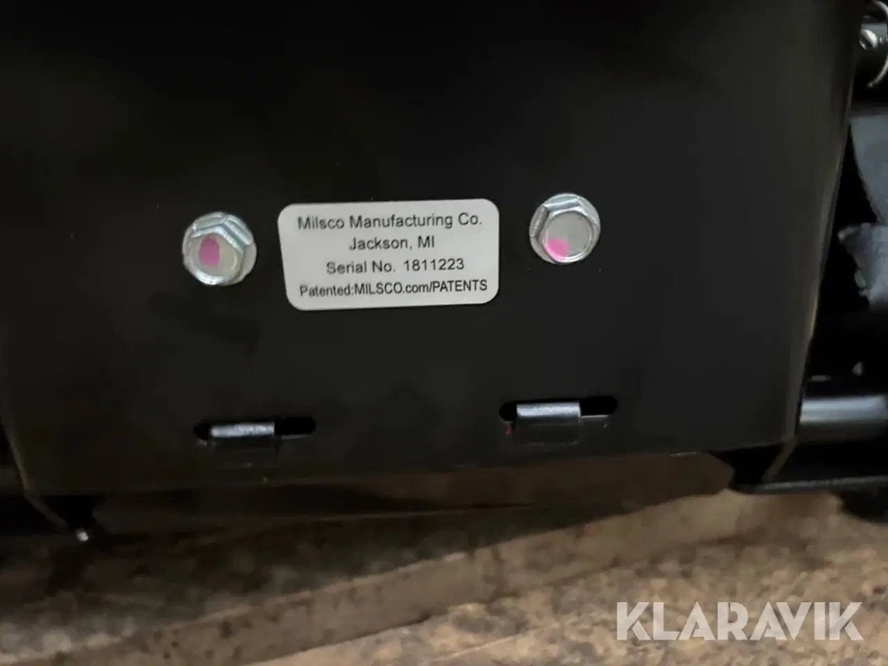 Billede 4 - Justerbar sæde Milsco Jackson MI