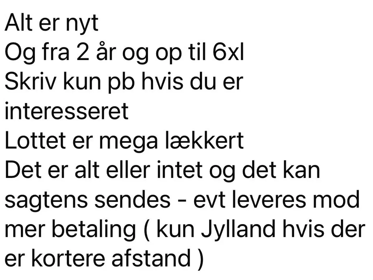 Billede 2 - Lækkert lot tøj - velegnet til at trykke på 