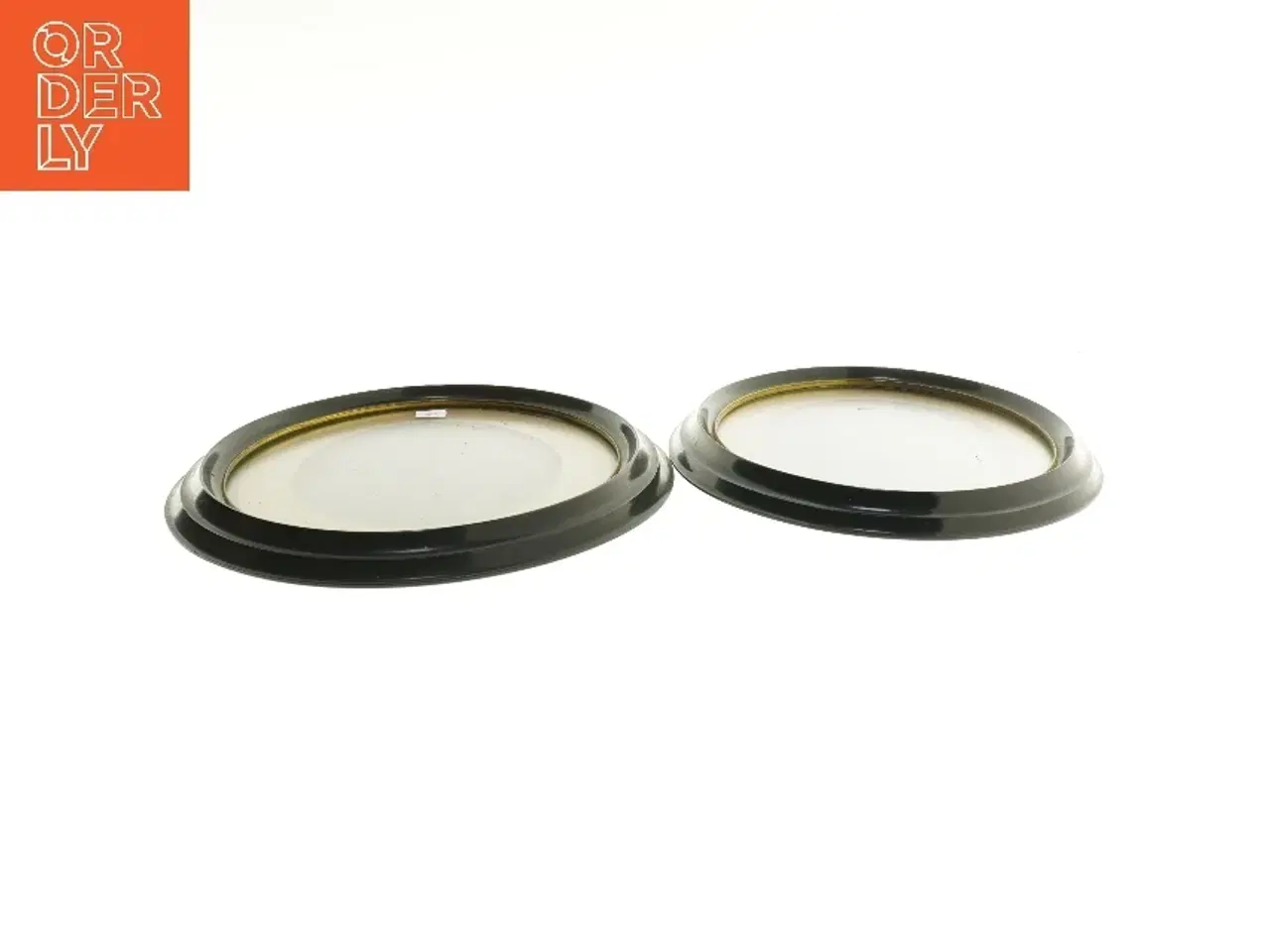 Billede 2 - Oval billedrammer 2 stk (str. 29,5 & 28 cm)