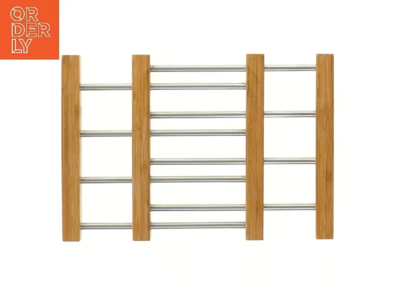 Billede 1 - Bordskåner i bambus og metal (str. 24-40 cm)