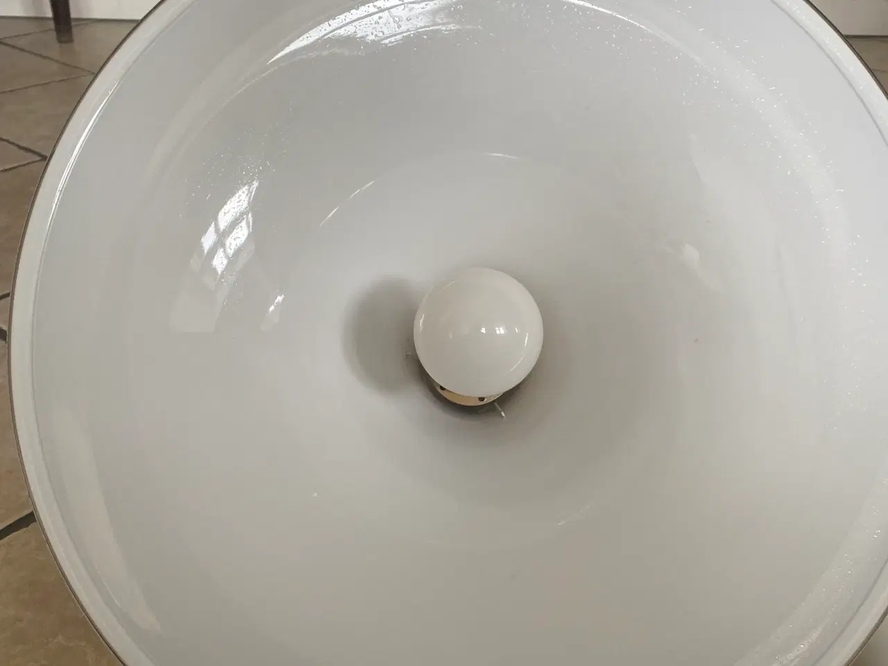 Billede 2 - Pendel, Holmegaard Mandarin loftslampe