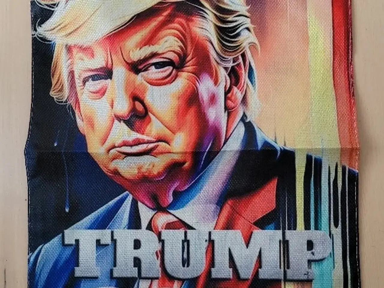 Billede 1 - Trump udendørs banner dobbeltsidet