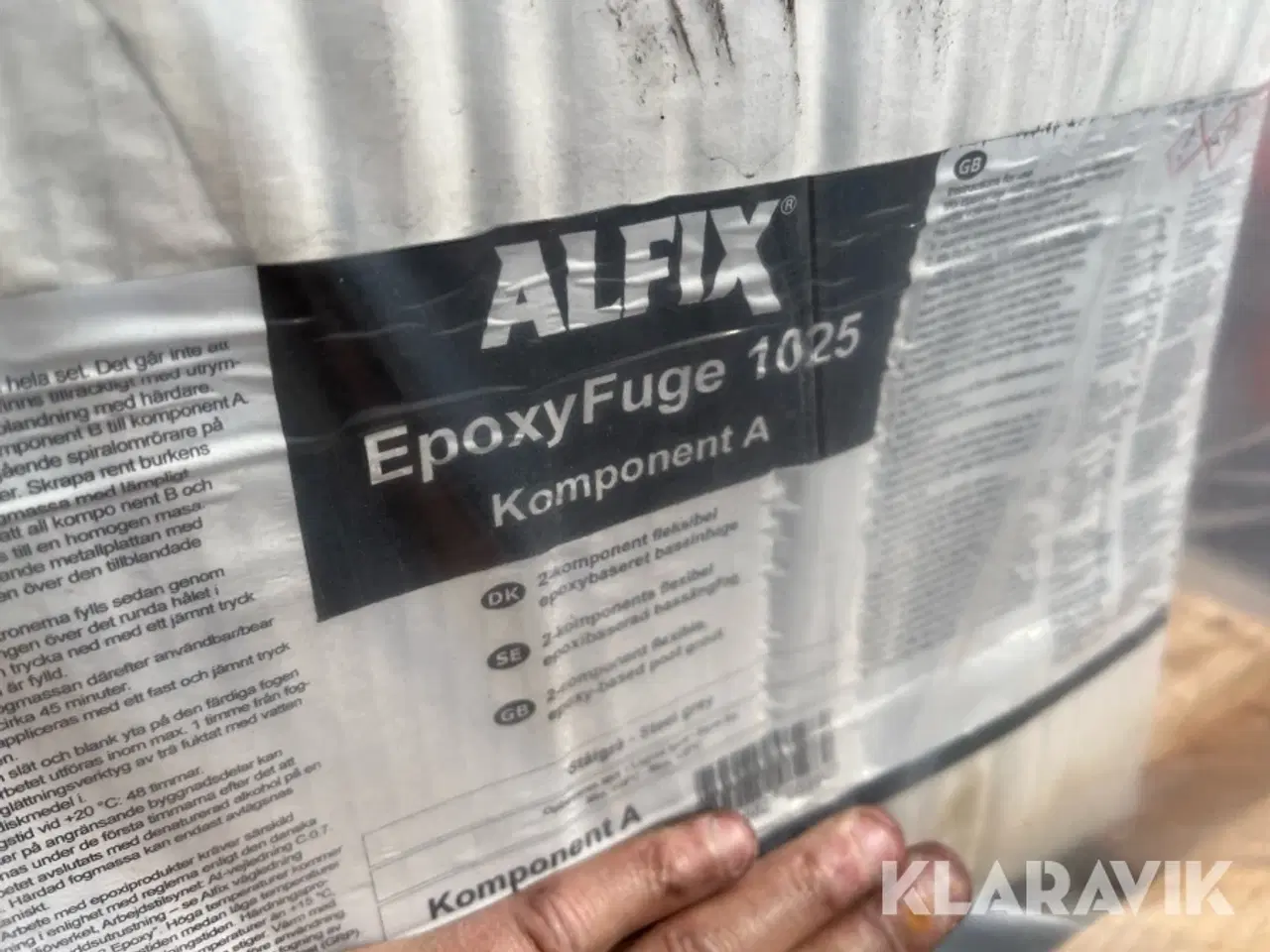 Billede 4 - Epoxy Fuge Alfix 1025 komponent B 4 kasser