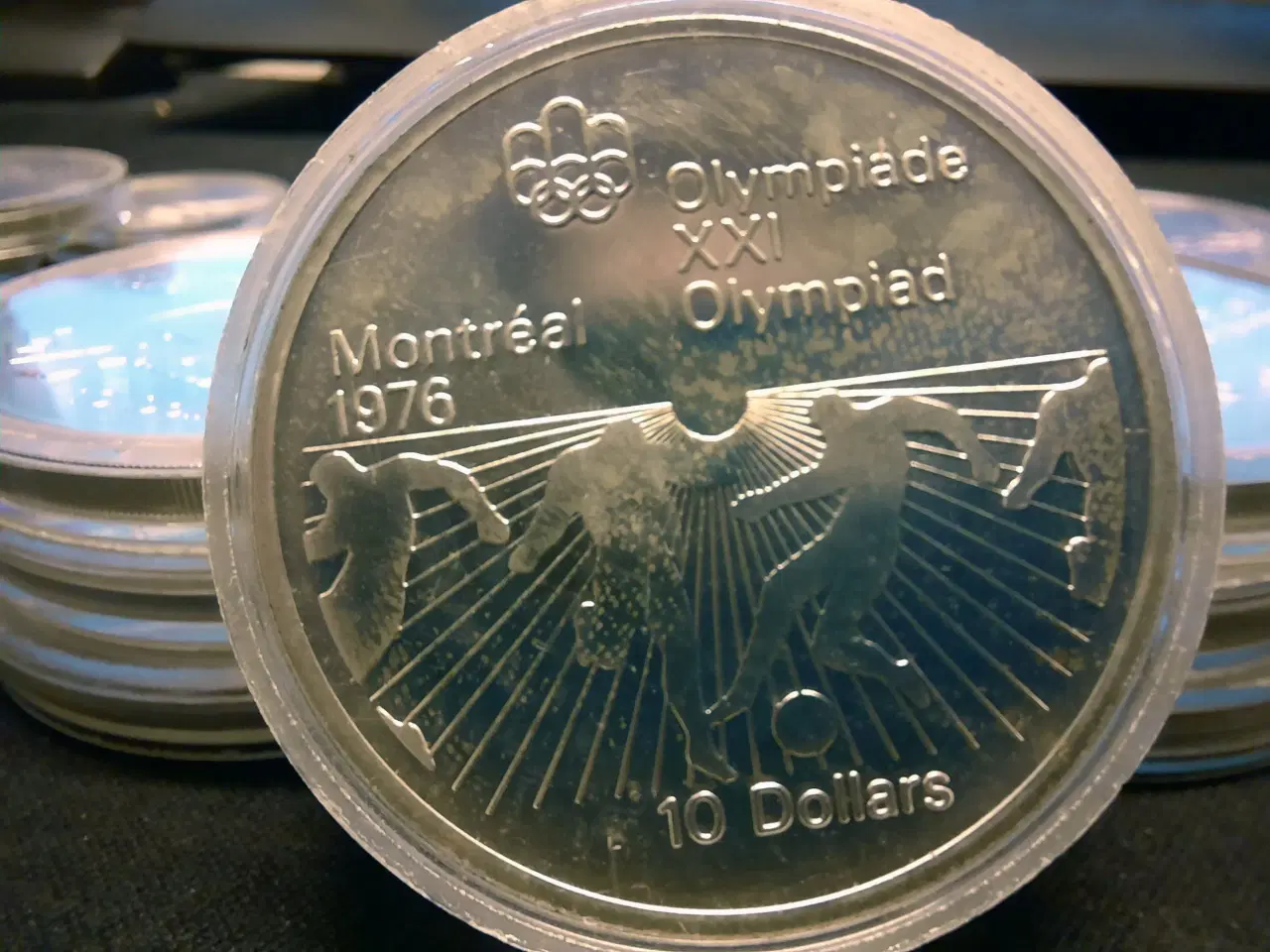 Billede 7 - Komplet Sæt 28 stk. $5 og $10 Sterling Sølvmønter