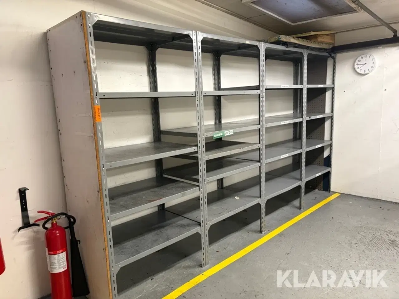 Billede 1 - Værkstedsreoler 4 sektioner