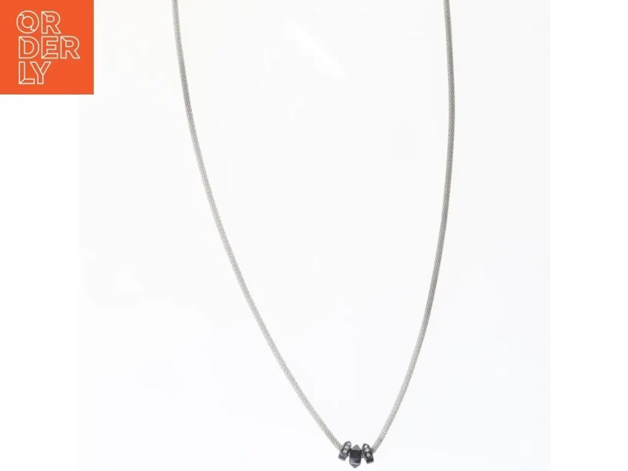 Billede 1 - Halskæde med charms (str. 90 cm)