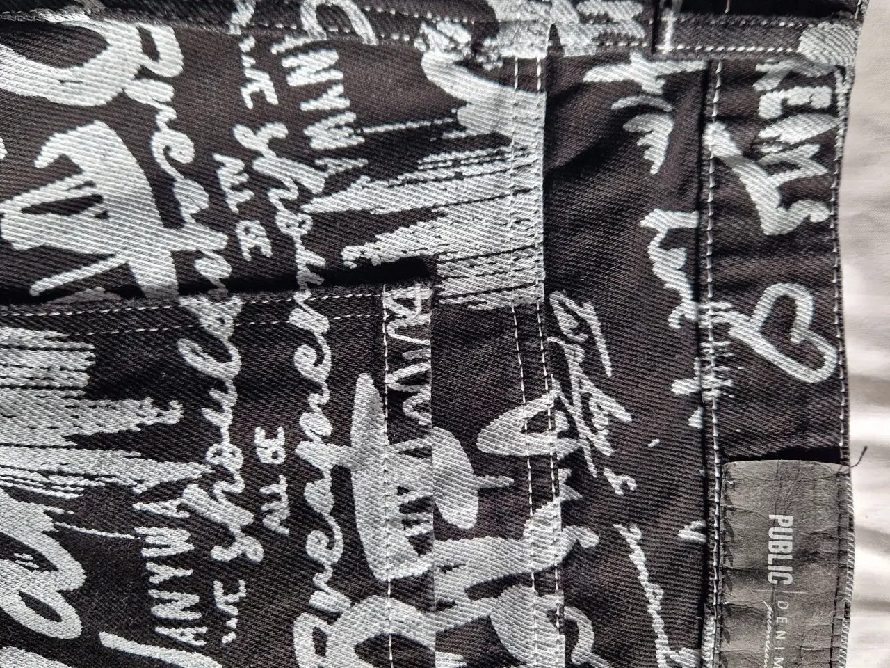 Billede 3 - Mønstrede jeans fra Afrika