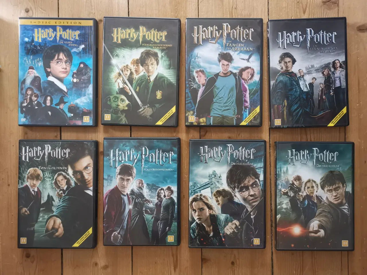 Billede 1 - Alle Harry Potter Filmene DVD