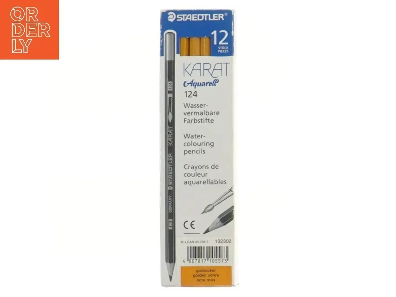 Billede 1 - Akvarelblyanter, Staedtler Karat 12 stk fra Staedtler (str. 18 cm)