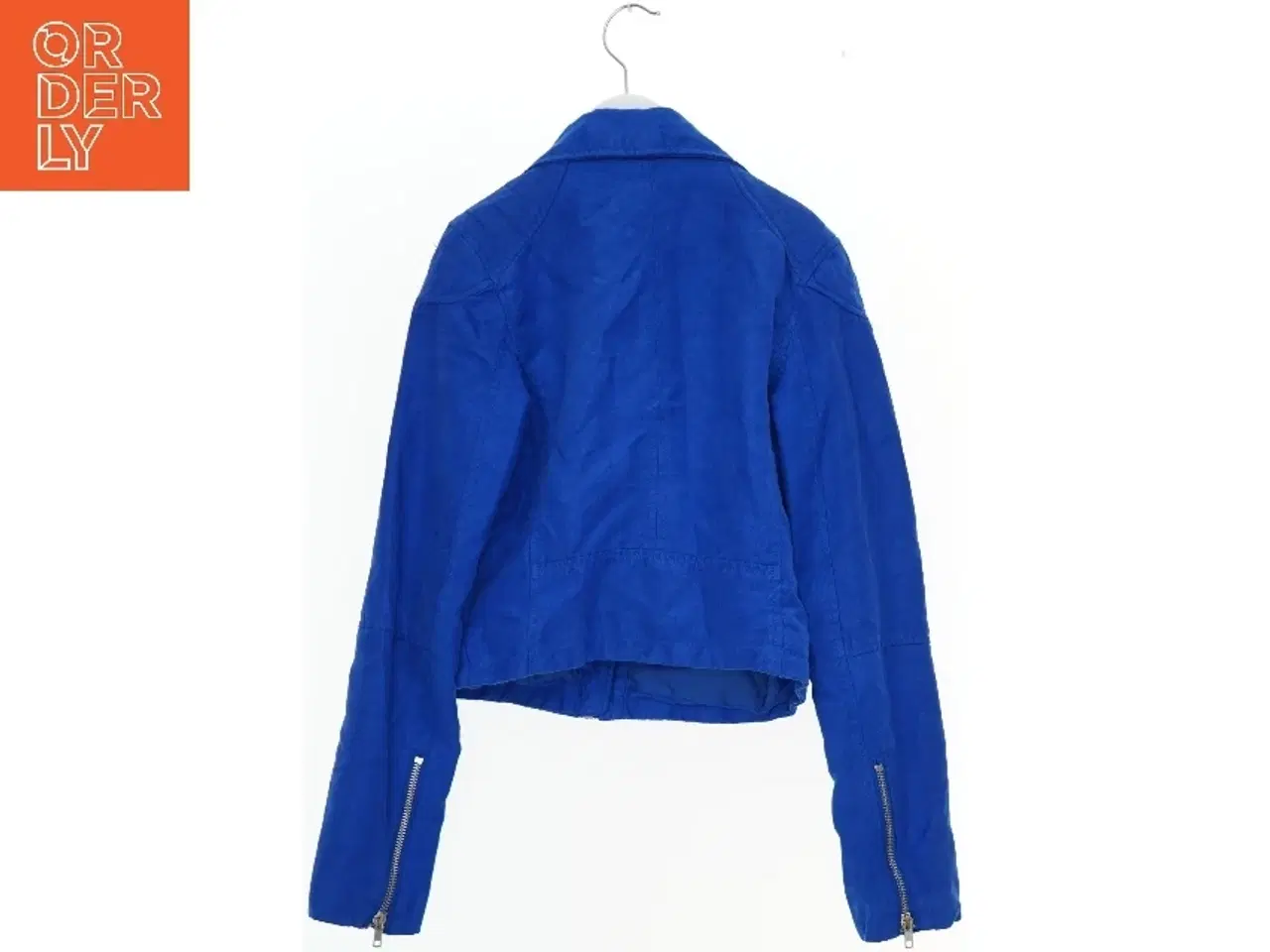 Billede 2 - Blå jakke med lynlåse fra H&M (str. XS)